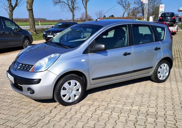 Nissan Note cena 12900 przebieg: 153000, rok produkcji 2006 z Kutno małe 631